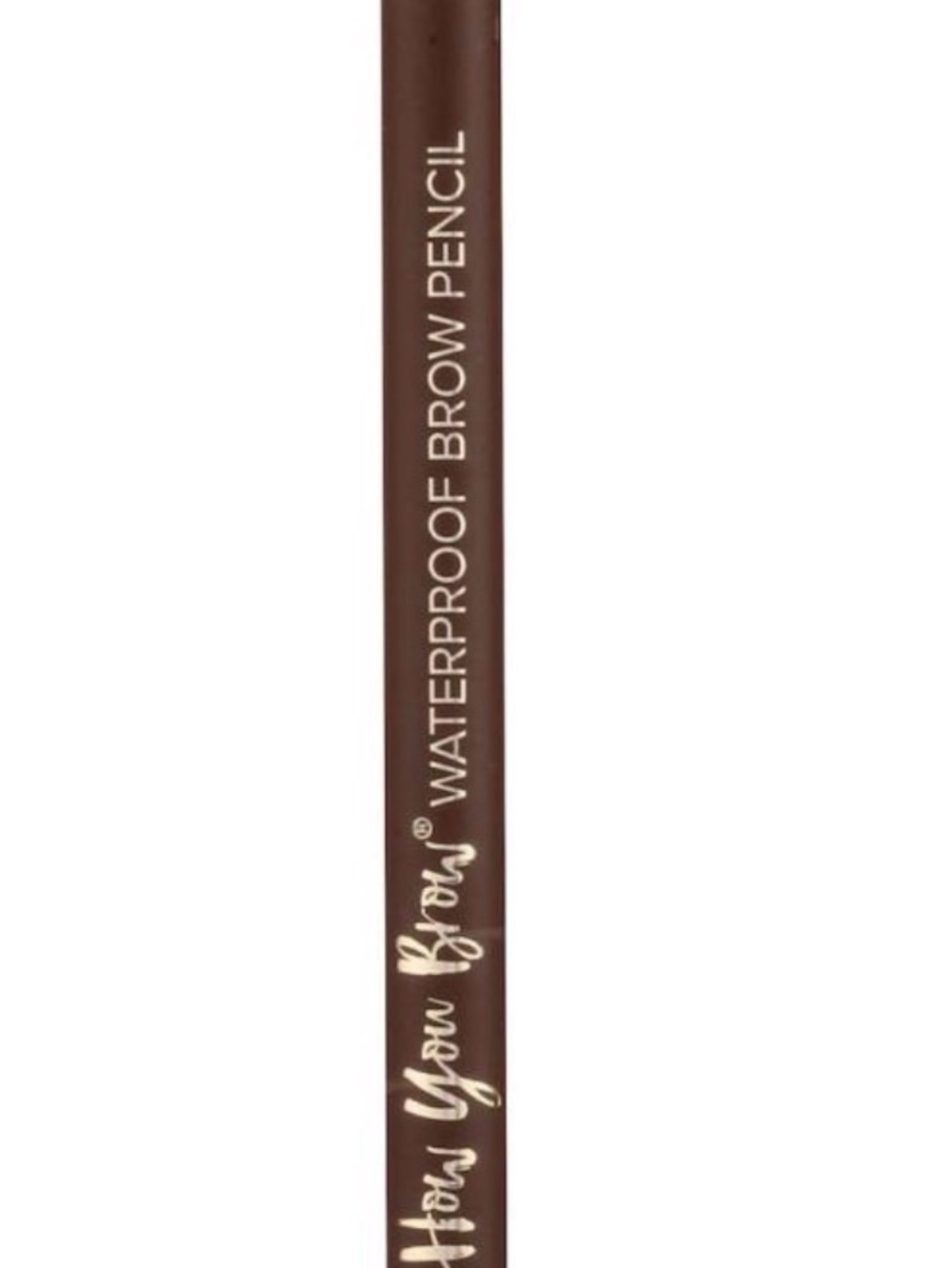 Belle Beauty Waterproof Brow Eyebrow Pencil Brown w/ Spoolie Brush